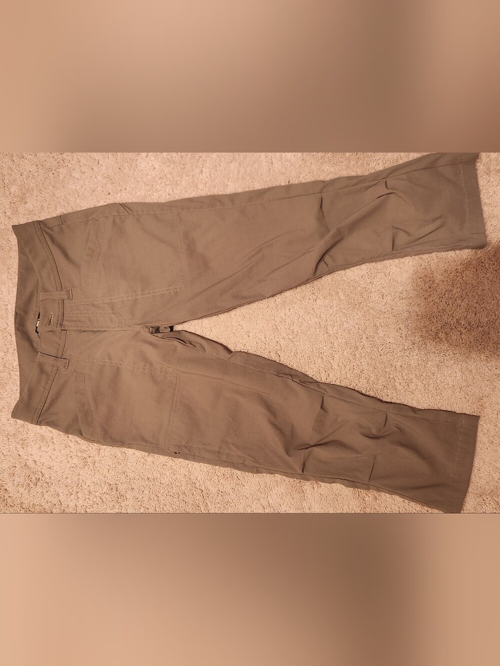 Women's Casual Straight-Leg Pants /Joggers In Olive